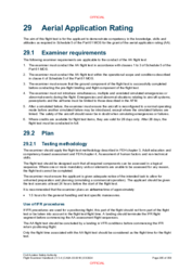 29 Aerial Application Rating
