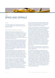 13 Spins and Spirals