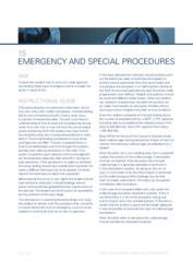 15 Emergency and Special Procedures