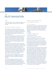 16 Pilot Navigation