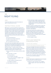 18 Night Flying