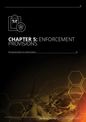 Chapter 5: Enforcement Provisions