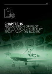 Chapter 15: Recognition of Pilot Certificates Granted by Sport Aviation Bodies