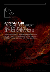 Appendix 4B: Medical Transport and Emergency Service Operations