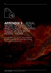 Appendix 5: Aerial Work Operations and Flight Training Associated with Aerial Work
