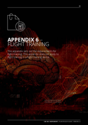Appendix 6: Flight Training