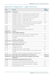 Appendix G: Regulations - page references
